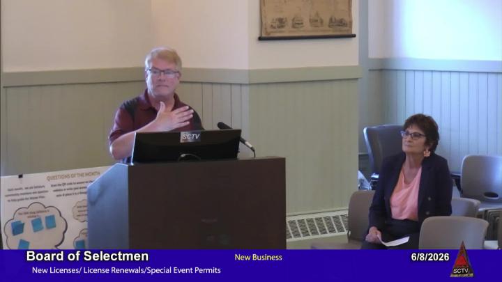 Thumbnail image for Board of Selectmen 6-8-2026
