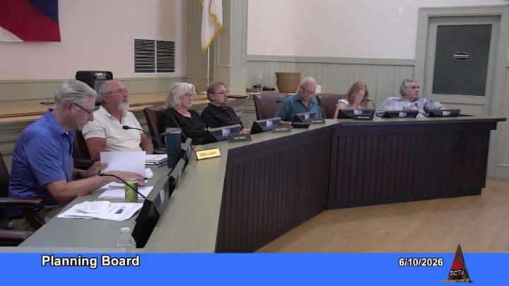Thumbnail image for Planning Board 6-10-2026