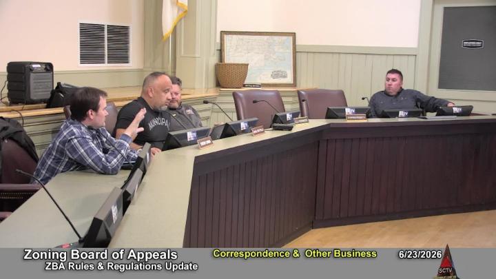 Thumbnail image for Zoning Board of Appeals 6-23-2026