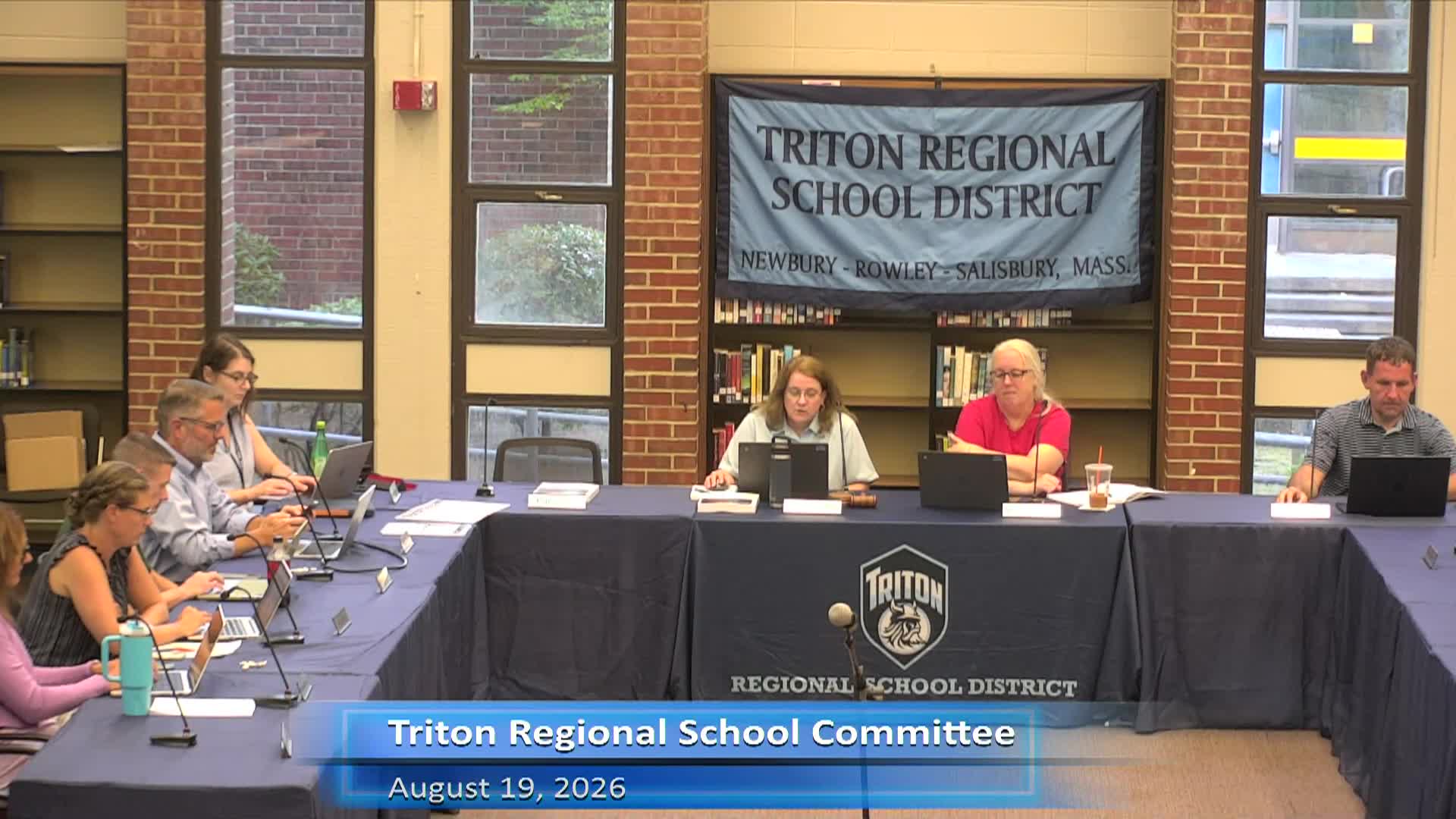 Thumbnail image for Triton Regional School Committee 8-19-26