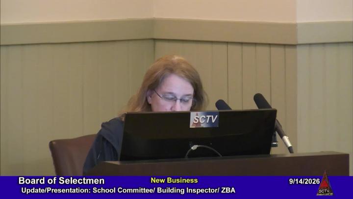Thumbnail image for BOS Segments School Committee Presentation at 9-14-2026 Board of Selectmen