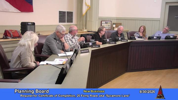Thumbnail image for Planning Board 9-30-2026