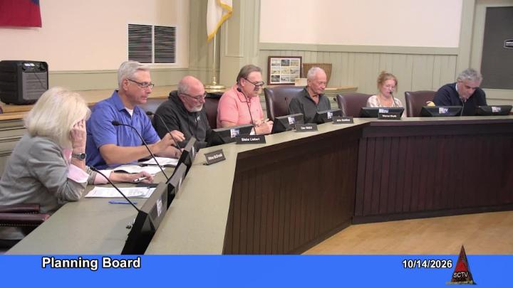 Thumbnail image for Planning Board 10-14-2026