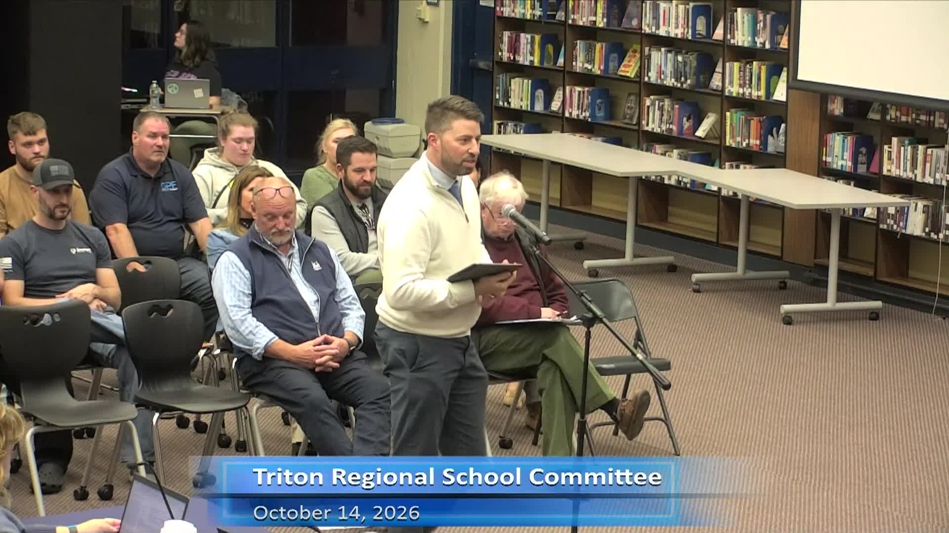 Thumbnail image for Triton Regional School Committee 10 14 26 (1)