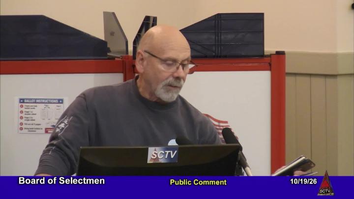 Thumbnail image for Board of Selectmen 10-19-2026