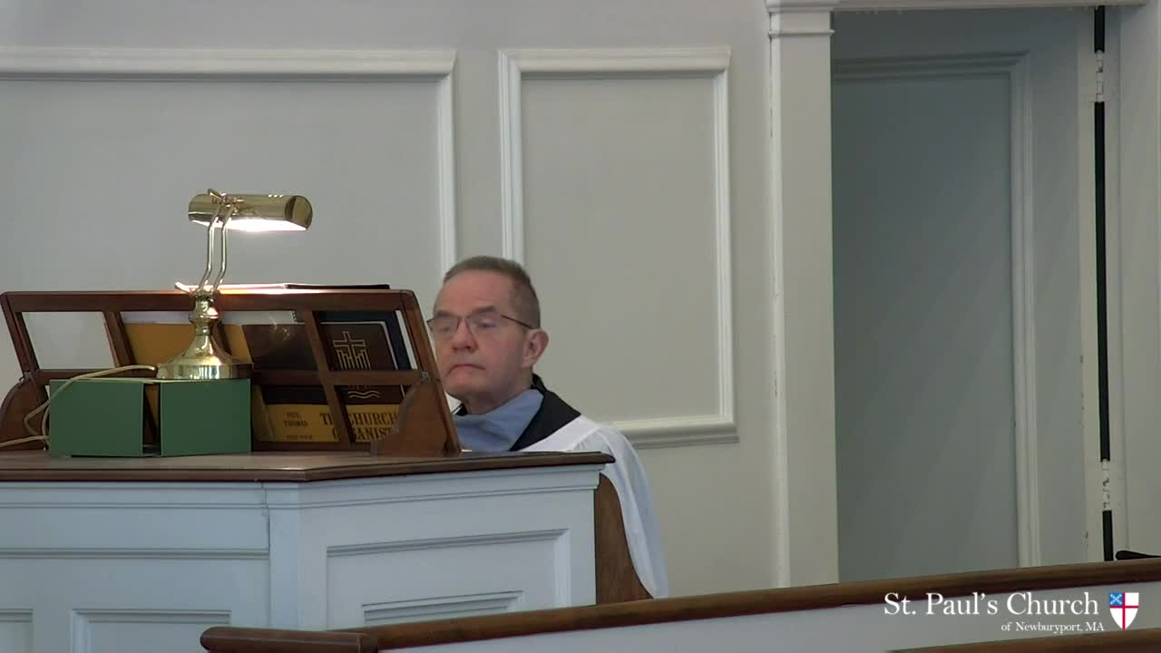 Thumbnail image for Saint Paul's Church Service 2-14-2021