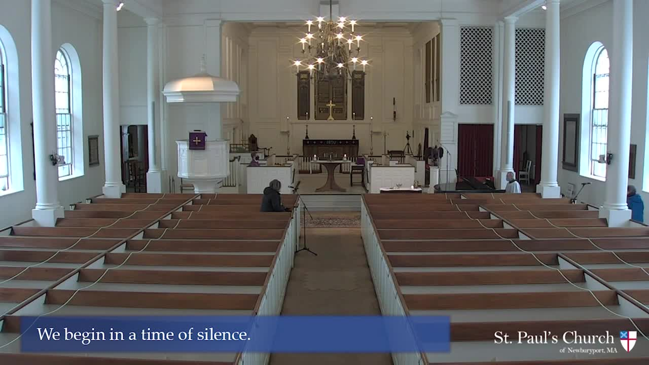 Thumbnail image for Saint Paul's Church Ash-Wednesday Service 2-17-2021