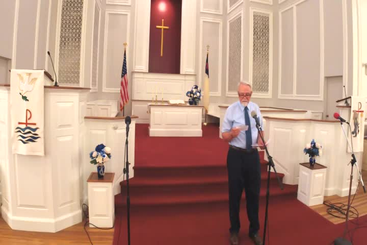 Thumbnail image for Market St Baptist Church Service 7-11-2021