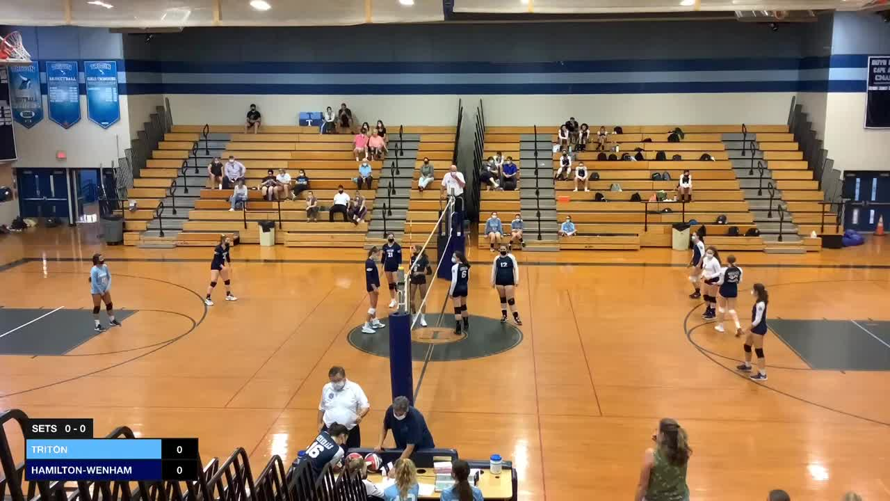 Thumbnail image for Triton Volleyball vs Hamilton-Wenham 9-9-21