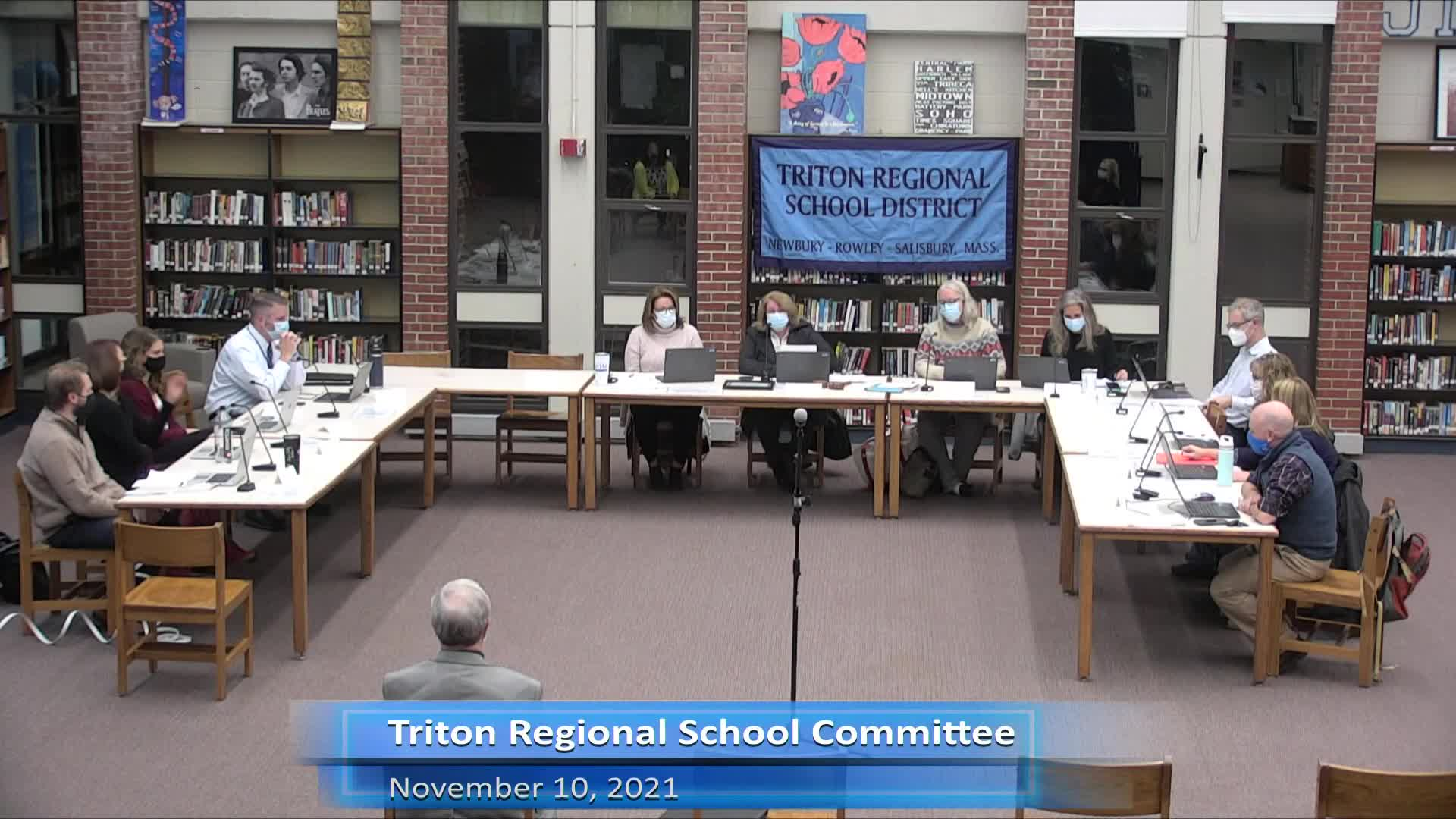 Thumbnail image for Triton School Committee Meeting 11-10-21
