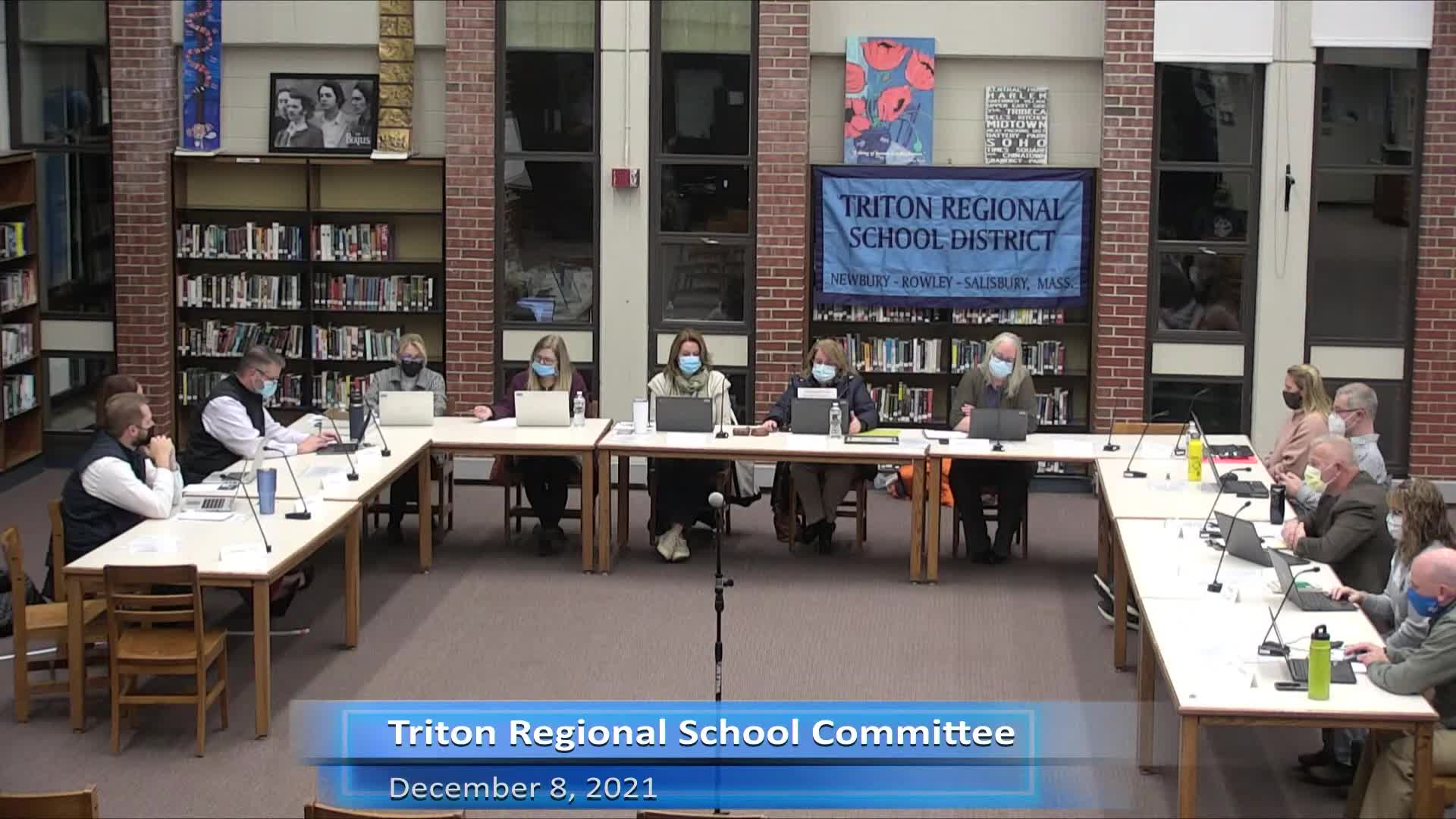 Thumbnail image for Triton School Committee Meeting 12-8-21