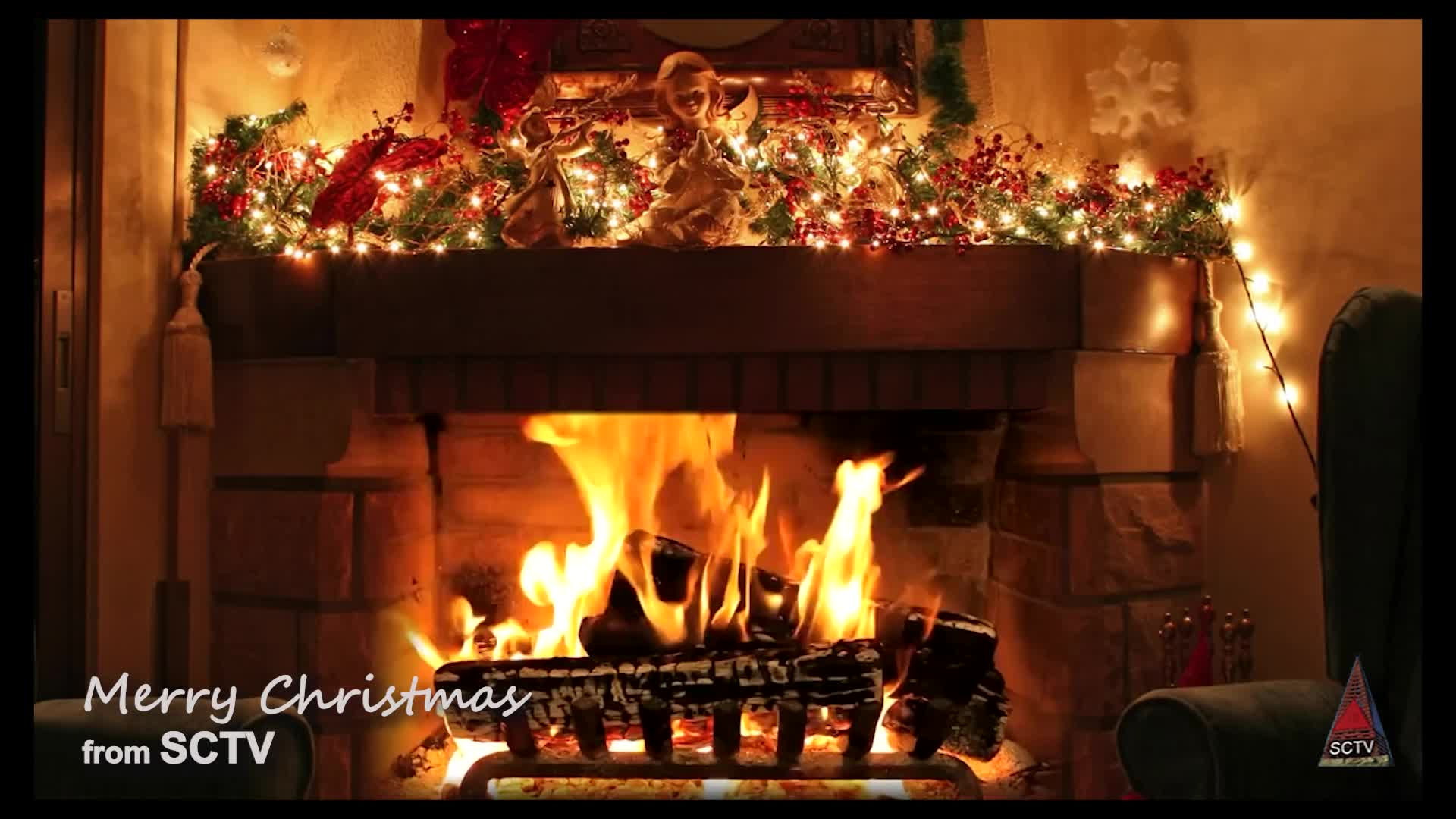 Thumbnail image for Christmas Fireplace with Music