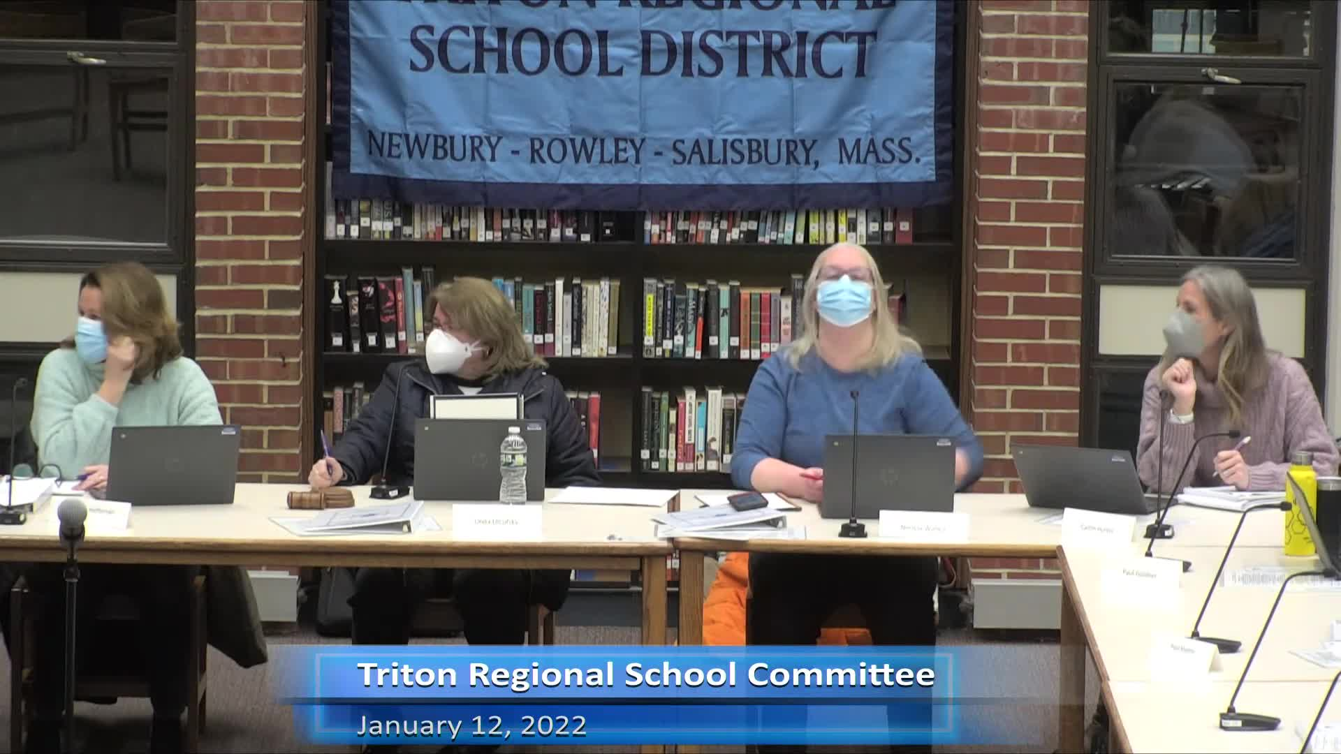 Thumbnail image for Triton School Committee Meeting 1-12-22