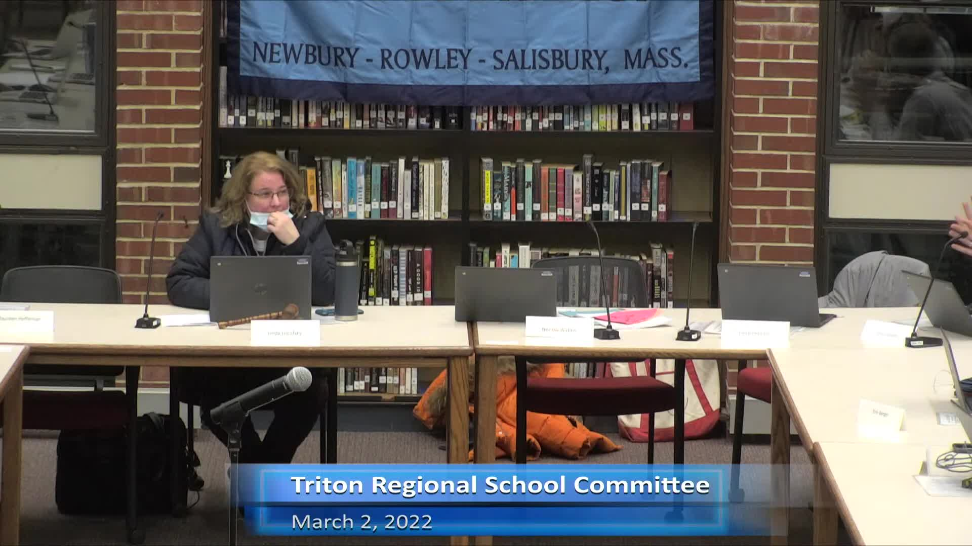 Thumbnail image for Triton School Committee Meeting 3-2-22