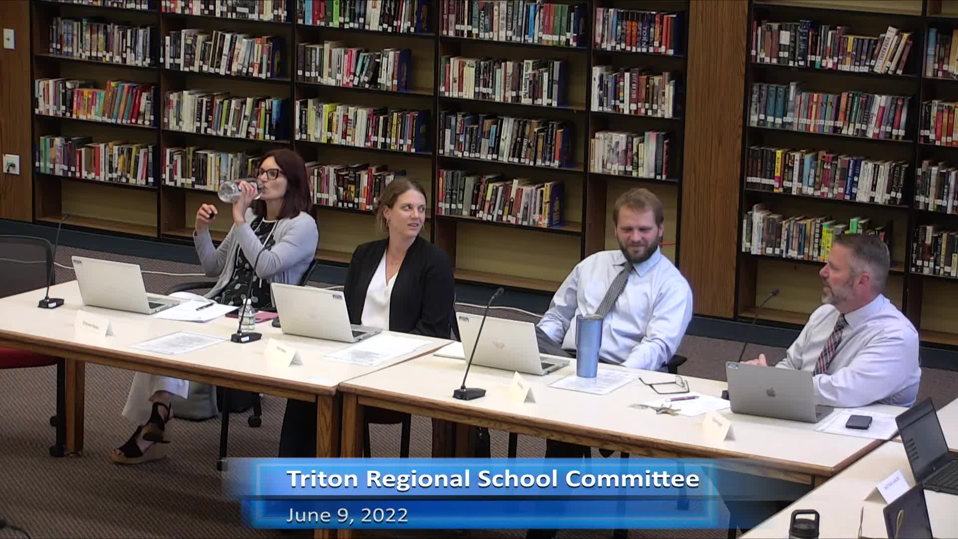 Thumbnail image for Triton School Committee Meeting 6-8-22