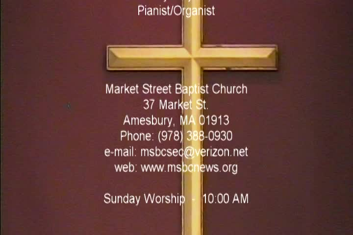 Thumbnail image for Market St Baptist Church Service 19Jun22