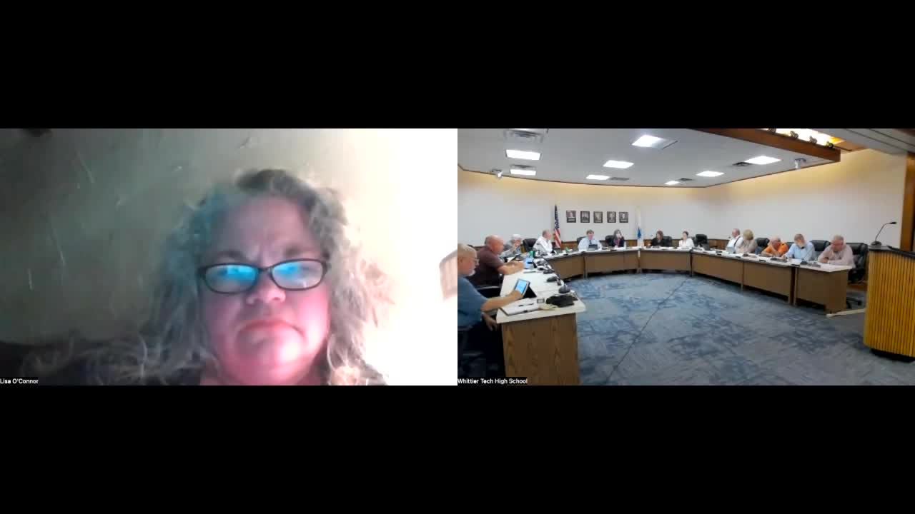 Thumbnail image for Whittier School Committee Oct, 2022