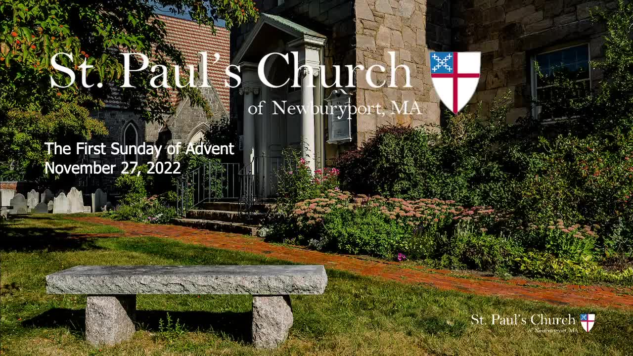 Thumbnail image for Saint Paul's Church Service 11-27-2022